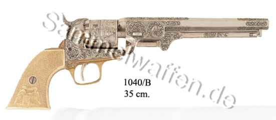 Navy Colt USA 1851 weiß