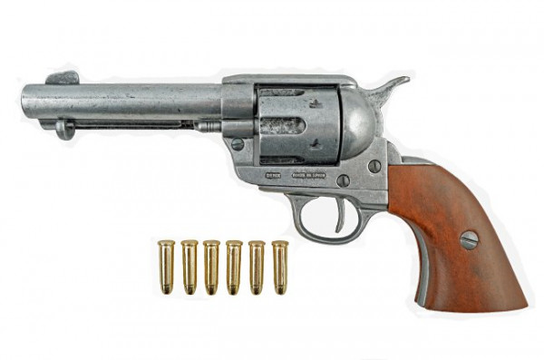 Colt 45 Peacemaker grau m. 6 Patronen