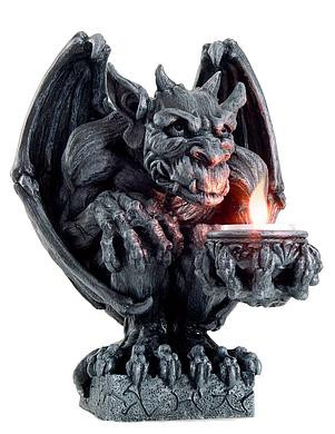 Teelichthalter Gargoyle