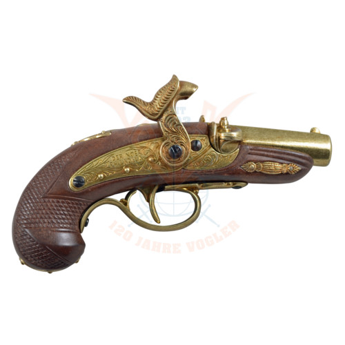 Derringer Pistole,messingf,Kunststoff