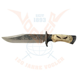 Westerndolch Adler in Holzbox,Stahl,