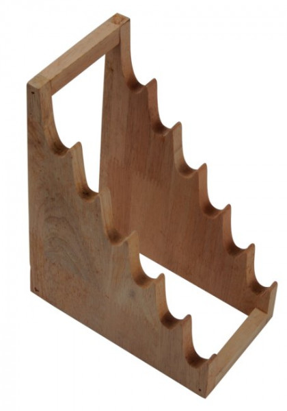 Ständer für 6 Messer aus Holz