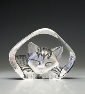 Mats Jonasson Kristall Katze