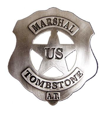 US-Marshall Badge Tombstone