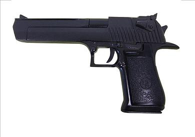 Pistole Desert Eagle,schwarz,